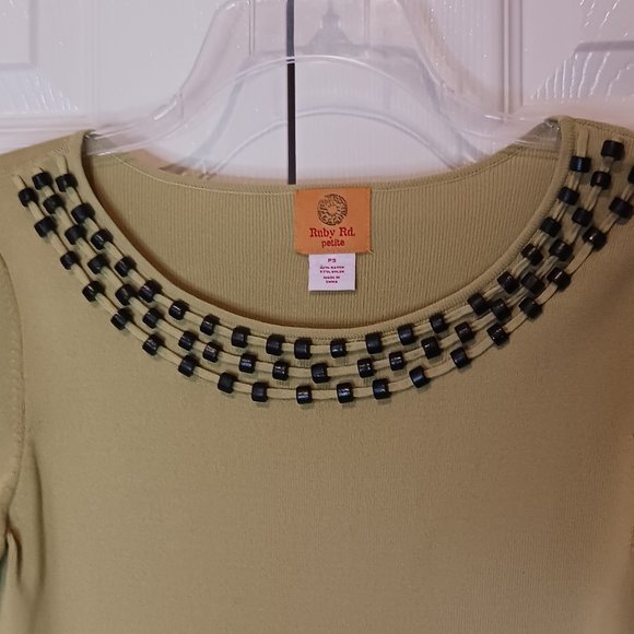 Ruby Rd. Sweater Size Petite Small - Picture 3 of 4